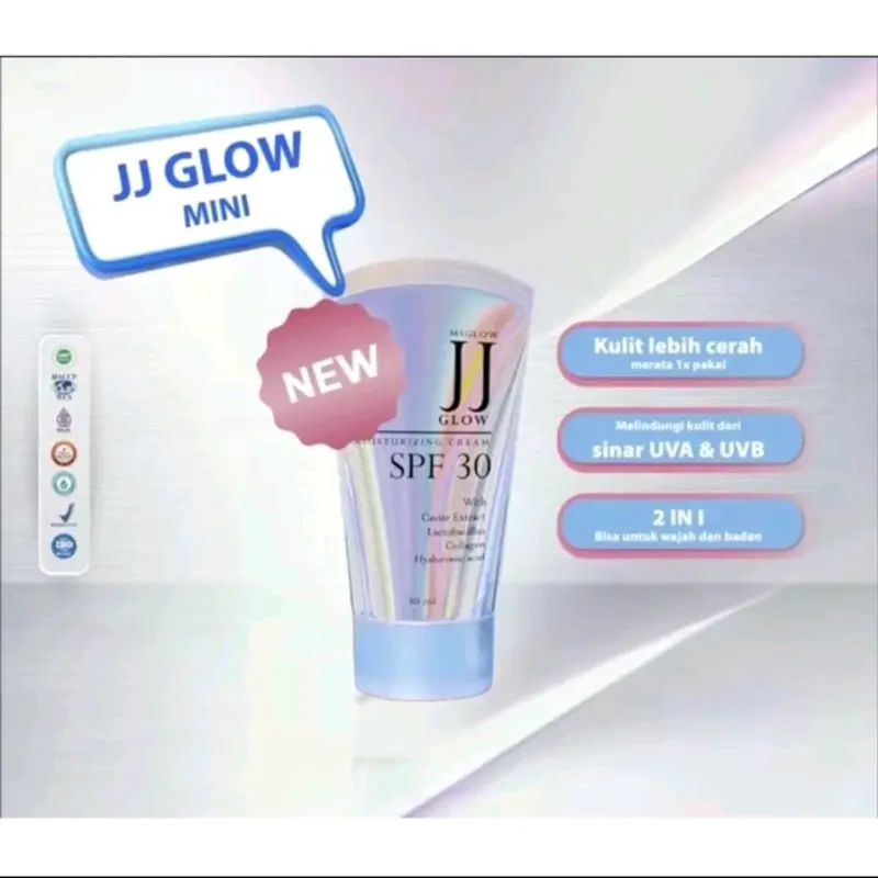( ED 2027 ) MS GLOW JJ GLOW MINI SPF 50 / 30 SUNSCREEN Mencerahkan 3