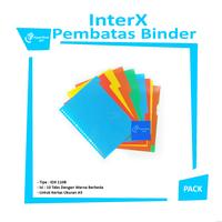 Gambar INTER - XFolder Index Divider A5 10 Tab - Pembatas Binder Note [ SET ] - PACK dari Papershopjkt Kota Administrasi Jakarta Utara 1 Tokopedia