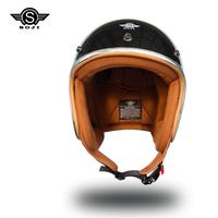 Gambar SOJI Raya Helm Retro Dewasa Warna Pastel Pet Merah Full Leher Bahan ABS Kuat Tali Mikrolock Busa Cuci Ukuran M L XL - Black glos, M, Pet merah dari SOJI Helmet Official Store Kab. Tangerang 4 Tokopedia