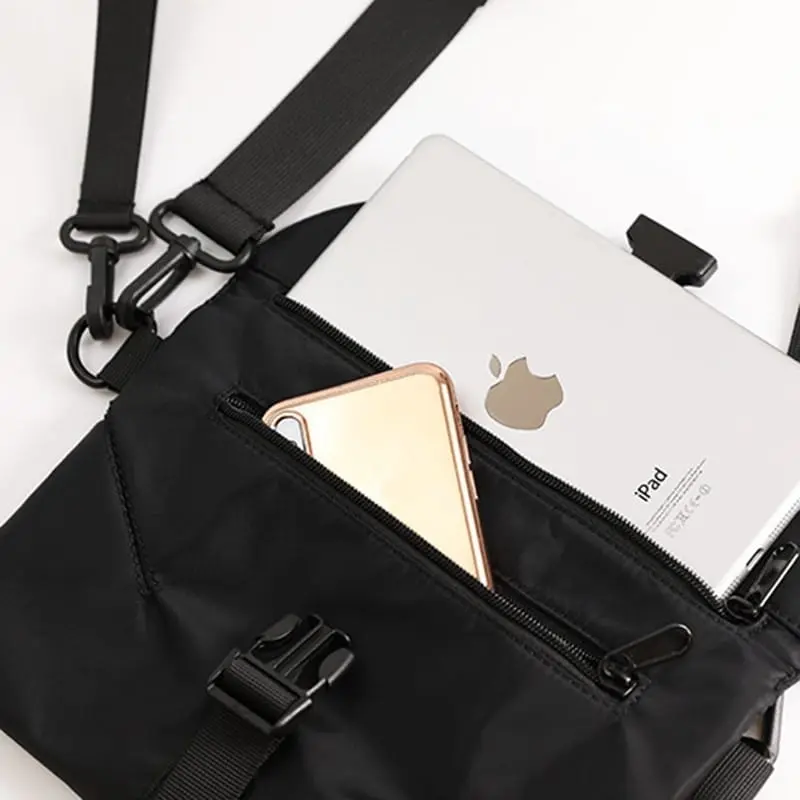 PUSHOP Tas Selempang Pria Wanita CROSS - Slingbag Uniseks Sling bag 2 in 1 Kasual Waterproof 5
