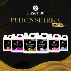 Pelicin strika Lasensa 1 liter, Pewangi super laundry 5 varian