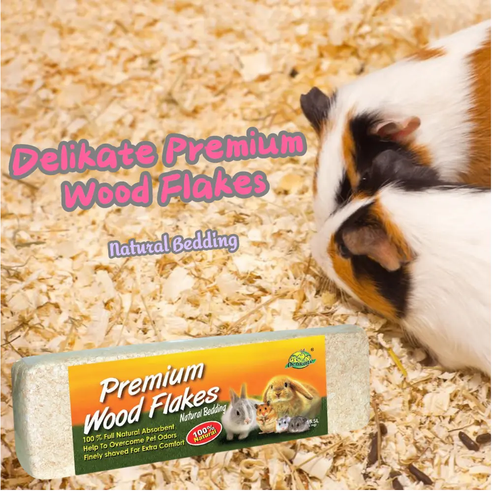Delikate Hamster Wood Shaving Bedding 1Kg