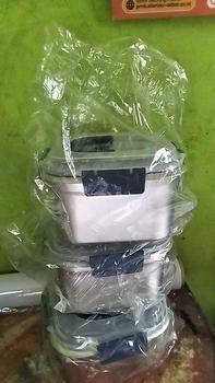 Product Review of “COD”(Lunch box)3pcs-nampan sus Kedap Udara, Tahan Suhu Tinggi, Cocok untuk Kulkas dan Aktivitas Luar Ruangan/ES Kotak Makanan Stainless Steel Food Grade Dengan Penutup Kedap Kotak Penyimpanan Makanan Stainless Steel Tebal dengan Tutup/live from r**5 0