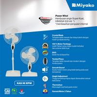 Gambar MIYAKO STAND FAN KAS-16 KPW Kipas Angin 16 inch dari Atakrib Elektronik Yogyakarta Kab. Sleman 2 Tokopedia