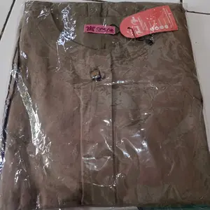 Cinesia ID | Kimmy Vest Setelan Wanita Muslim Clean Outfit korean style | Crop + Rok A-Line -Linen Set Hijab OOTD Hits