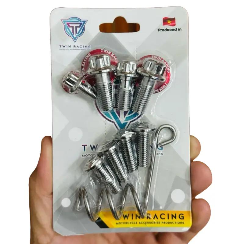 Combo Ốc Đĩa, Pát Heo, Ốc Dầu, Ốc Giữ Dây Dầu Inox304 + Tặng Lò Xo Dây Dầu Inox304. ( LƯU Ý: Khách lên đĩa & mâm đồ chơi thì ghi chú lại để shop soạn ốc đĩa KHÔNG GỜ , Không Gắn Cho Heo Đồ Chơi ) . Phụ Tùng, Phụ Kiện Inox304 Salaya