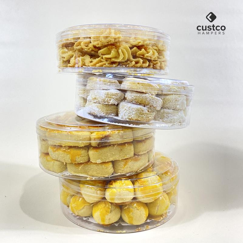 Hampers Kue Lebaran Premium + Kacang + Sajadah | KL04 | Custco Kue Kering | Parcel Kue Kastangel | Kue Nastar 4