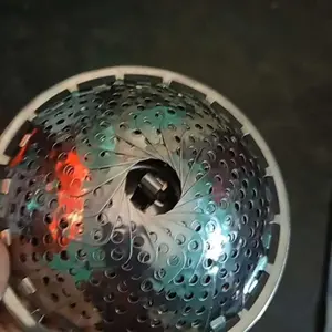 Alat Kukusan Stainless Serbaguna Ukuran 12.5cm x 22.5cm Mekar Steamer Panci Kukus Stainless Lipat Flexible Bunga