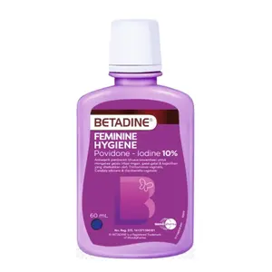 betadine Feminine Wash 60 ML  Pewangi Kewanitaan