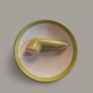 COBEK&ULEG KERAMIK WARNA TIDAK RATA PERMUKAAN KASAR ( PEKING AMAN) Kitchenware Gambar
