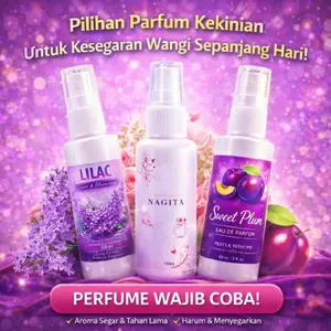 parfum wangi tahan lama best seller 60ml - pria dan wanita
