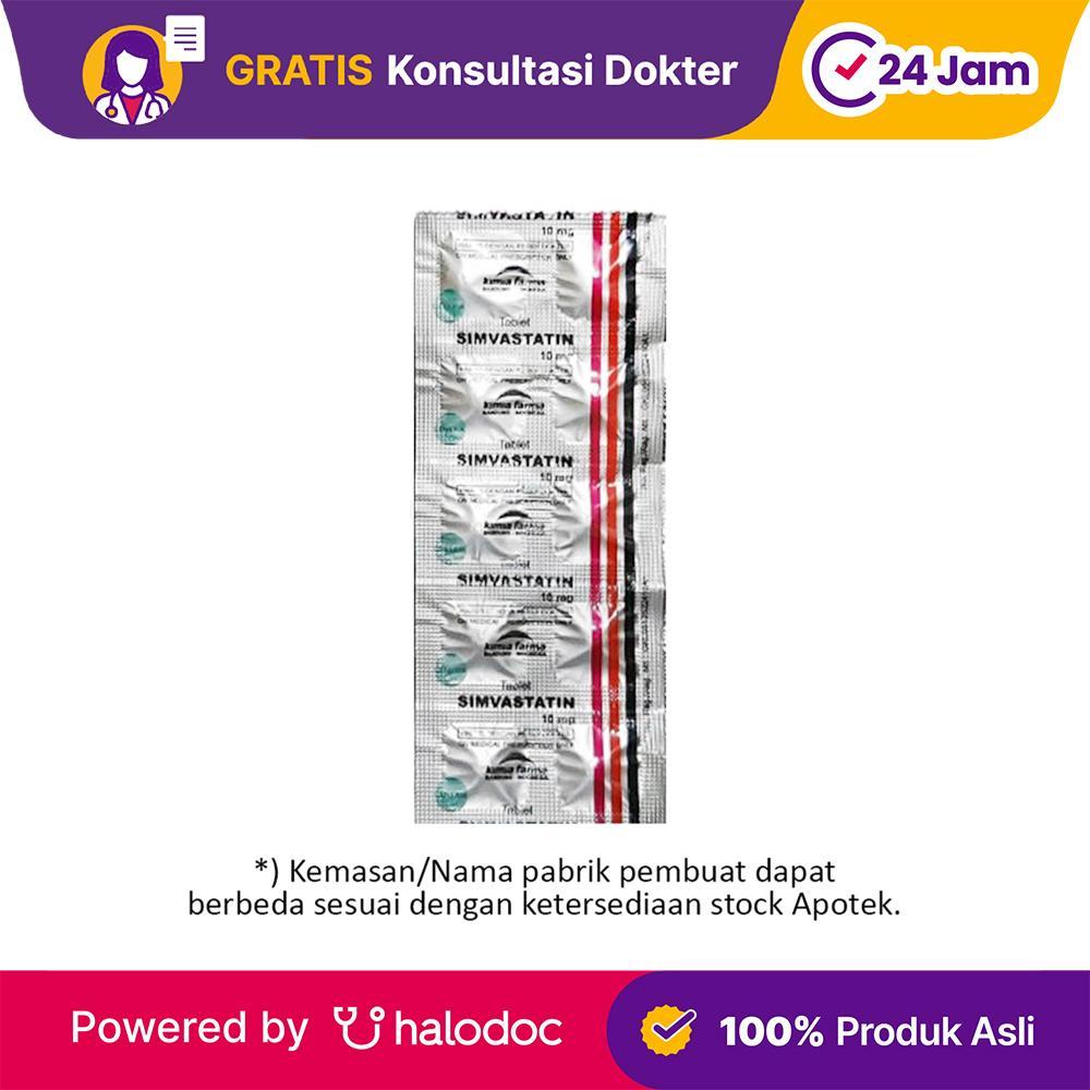 Simvastatin 10 mg 10 Tablet