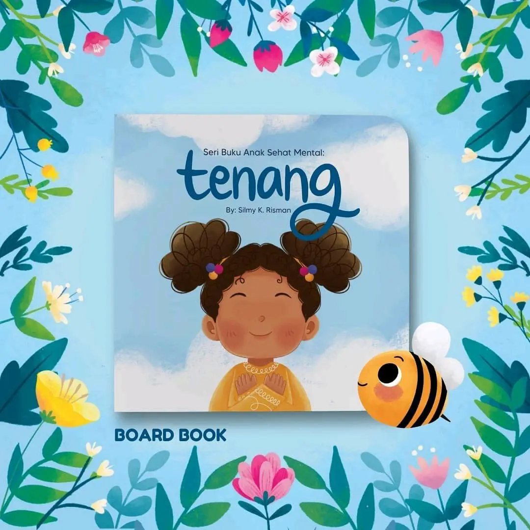 Boardbook Tenang Buku Emosi untuk Anak  Hard Cover