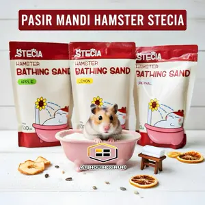 PASIR MANDI HAMSTER 500 GR STECIA - APH3