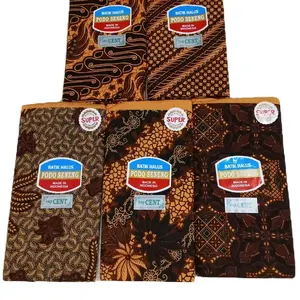 Paket Hemat 5 Kain Jarit Batik Podo Seneng Halus Pekalongan Asli - Jarik, Kemeja tapih  batik