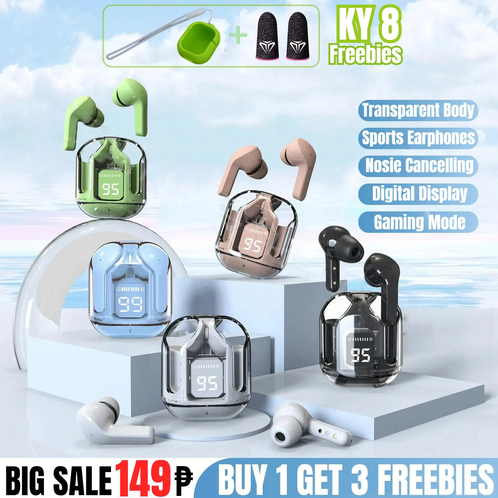 For Huawei TWS Bluetooth Headset Semi in Ear Headset Bilateral TikTok for-huawei-tws-bluetooth-headset-semi-in-ear-headset-bilateral-tiktok