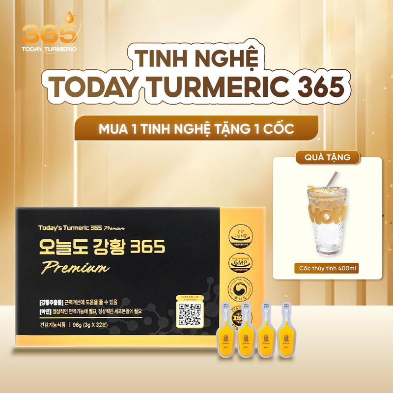 Tinh Chất Nghệ Nano 365 – Today’s Turmeric 365 Premium – Đẹp Da – Giữ Dáng – Hỗ Trợ Sức Khỏe - Hộp 32 ống CTH