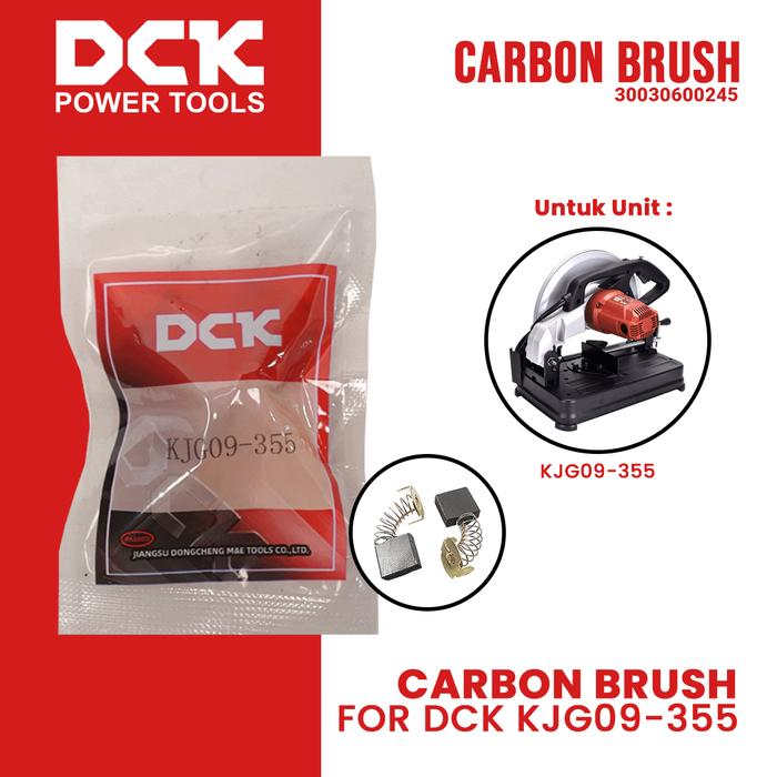 Gambar Carbon Brush/Arang untuk Mesin Cut Off KJG/DJG/AJG09-355 dari DCK Power Tools Indonesia Kota Administrasi Jakarta Barat Tokopedia
