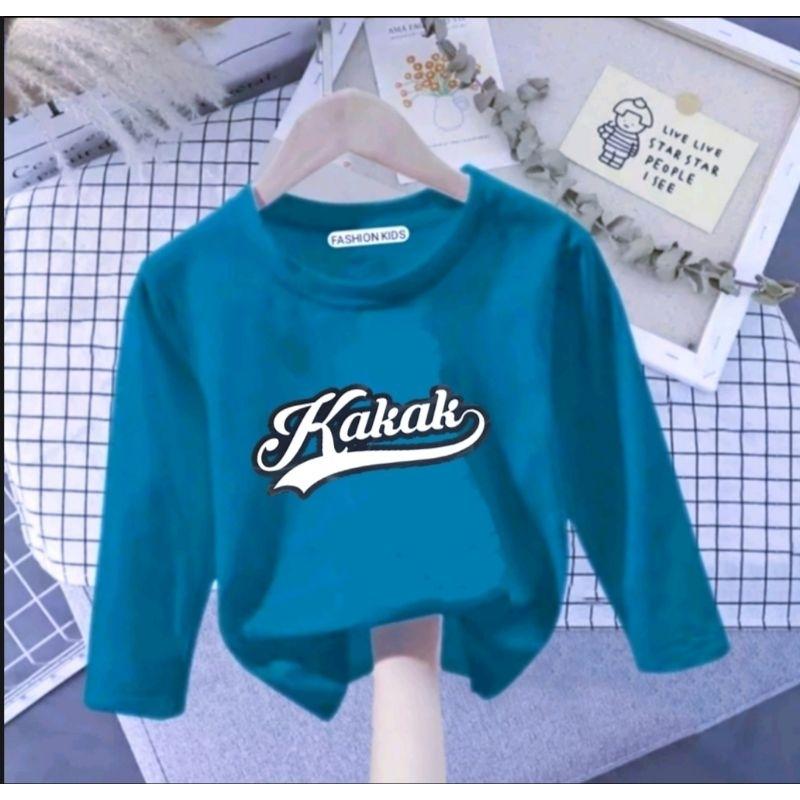 SKF-ATASAN ANAK TULISAN ADIK / KAKAK LENGAN PANJANG UNTUK 1-10TH / KAOS ANAK / ATASAN ANAK / PAKAIAN ANAK / KAOS LENGAN PANJANG / KAOS DISTRO / KATUN / T-SHIRT 4
