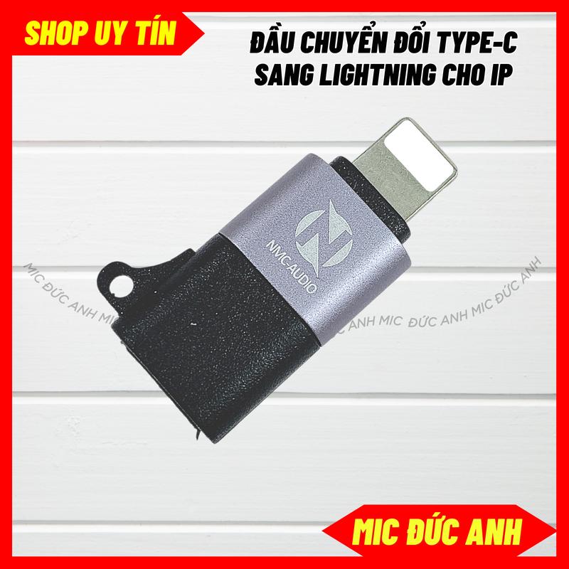 Jack Chuyển Đổi NMC Chân Type-C Sang Chân Lightning, Phụ Kiện Thu Âm Và Livestream Cho Dòng IOS Bóc Máy Của Box SC379