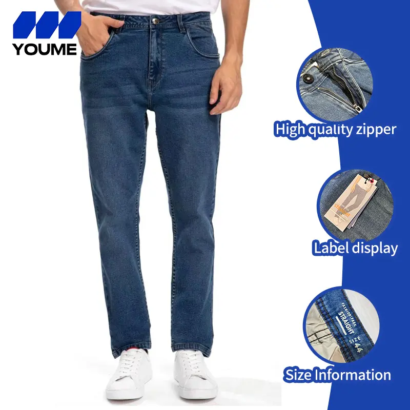 YOUME Stretch & Shape Casual Fashion Oversize Jeans for Dynamic Daily Wear