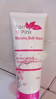 Product Review of SUSY KOSMETIK - FAIR N PINK BODY SERUM 160ML / FAIR N PINK WHITENING BODY SERUM 160ML from y**i 0