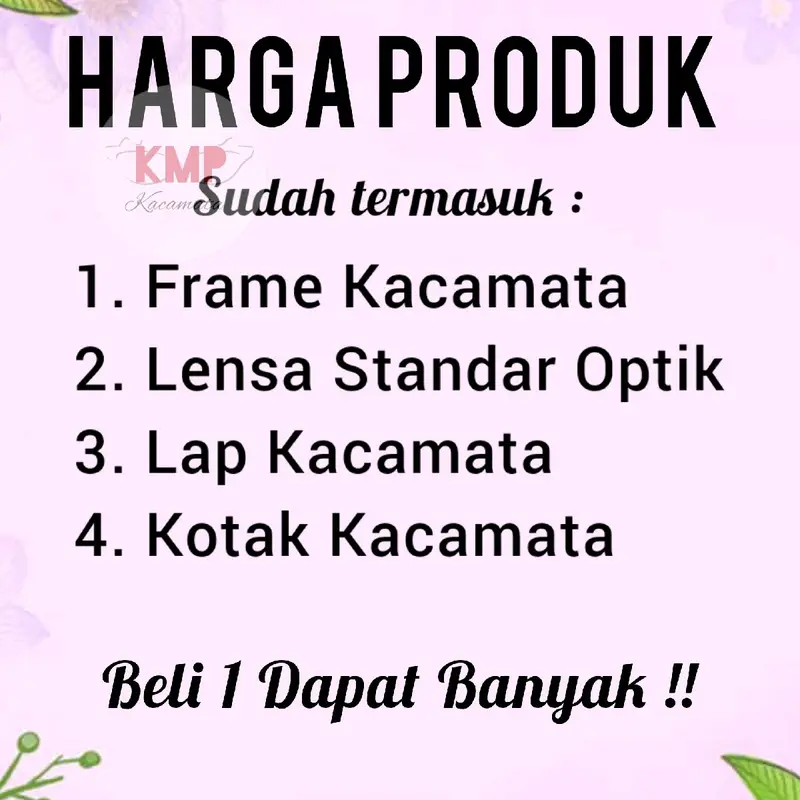 PAKET KACAMATA MINUS TINGGI LENSA TIPIS INDEX 1.67 DENGAN TAMBAHAN CYLINDER Gratis Frame 3