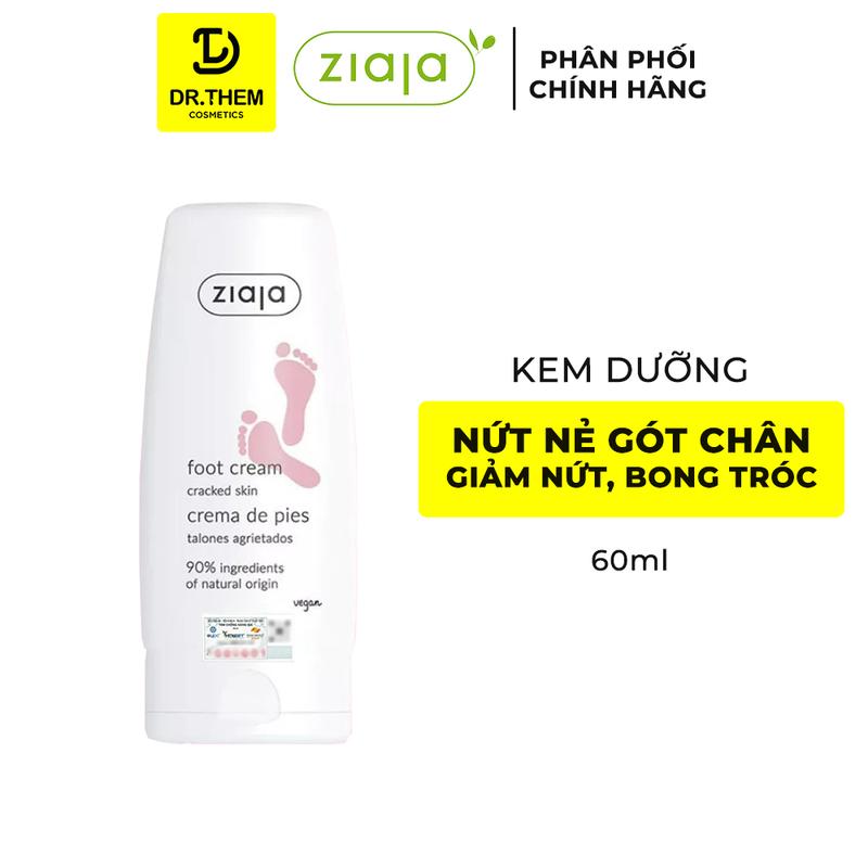 Kem Dưỡng Nứt Nẻ Gót Chân Ziaja Foot Cream Cracked Skin 60ml - Dr Thêm