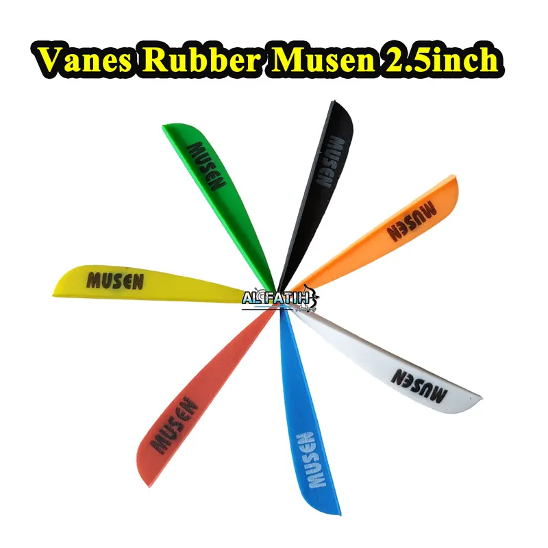 Arrow Mix Carbon Musen MSTJ-70HS Spine 700 Vanes Rubber 4