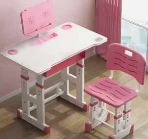 Meja Kursi Belajar Anak pink