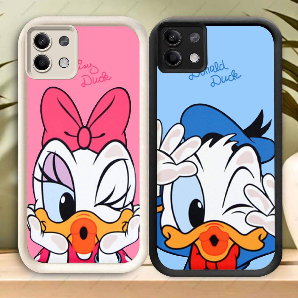 KD-13 Donald Duck Luxury Casing untuk Redmi A1 A2 13C 15 K60 Note 13 Ultra Pro Plus