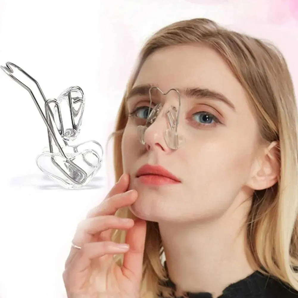 Nose Shaper Lifter Clip Nose Up Lifting Soft Nose Bridge Straightener Silicone Slimming Beauty Tool
