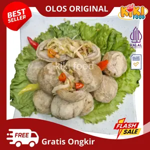 Olos Makanan Khas Tegal Isi Sayur Dan Irisan Cabai