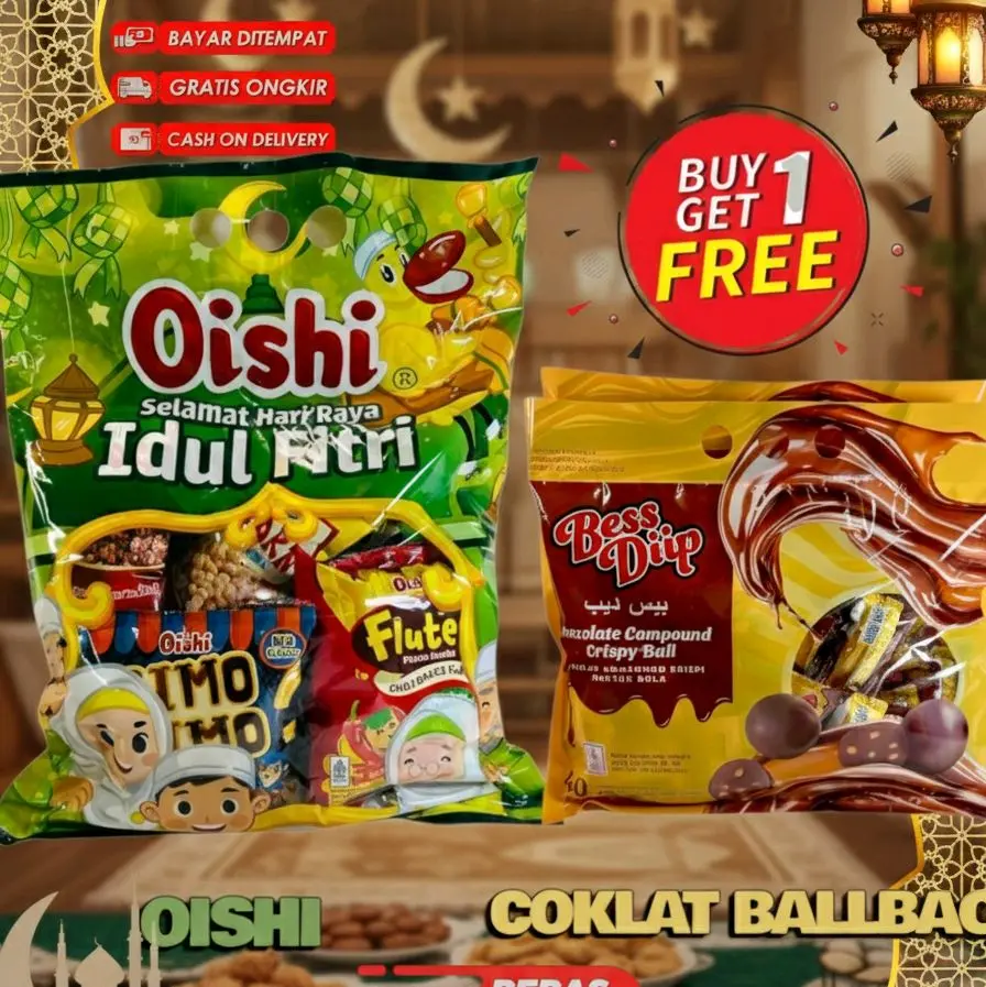 PAKET HEMAT OISHI & BALLBAG