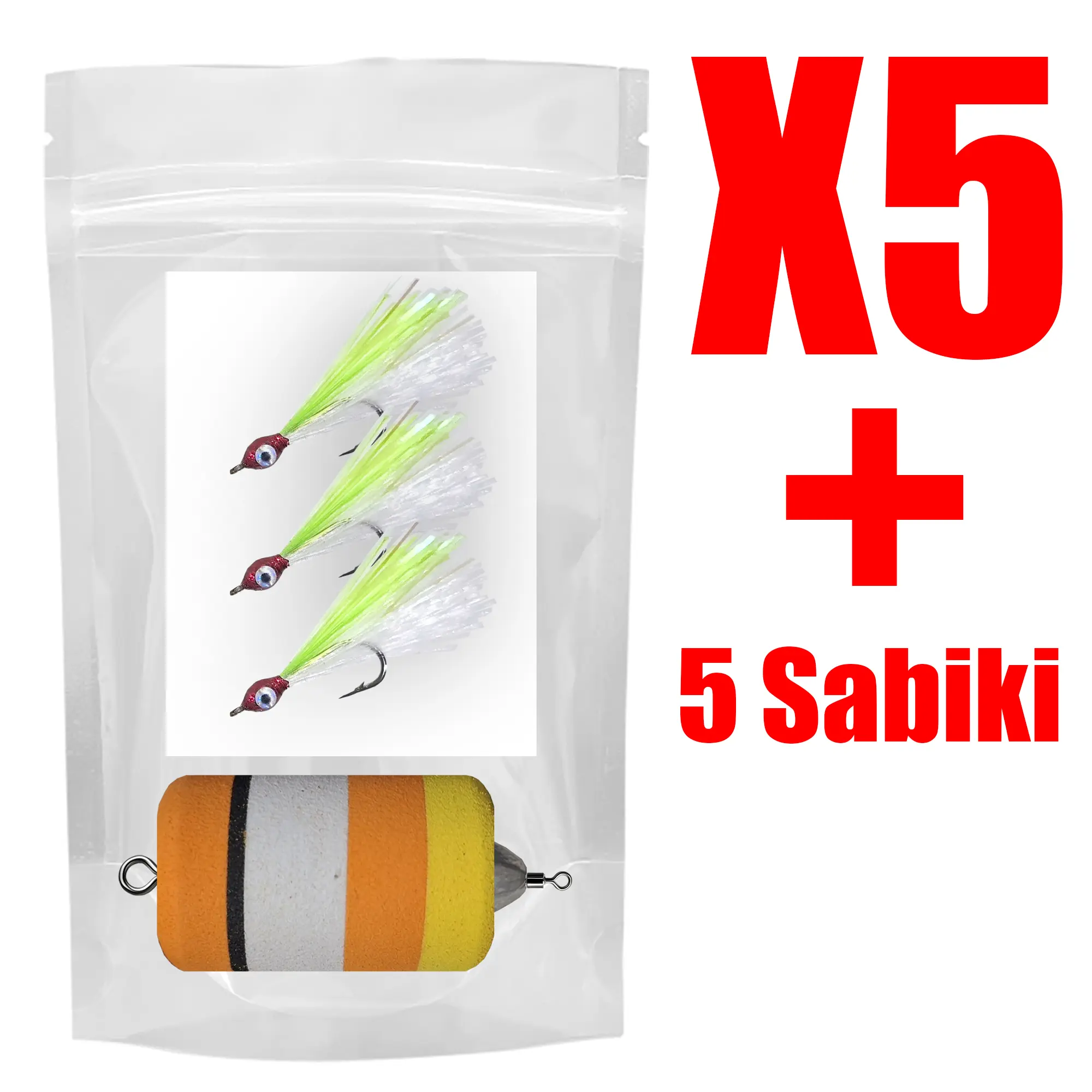 5 Set Bonus 5 Sabiki