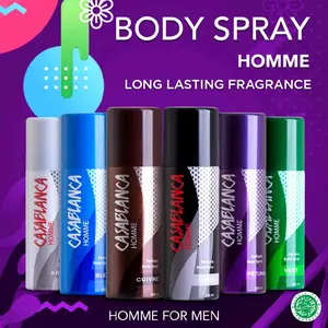 Casablanca Body Spray For Women & Man / Parfum Kaleng