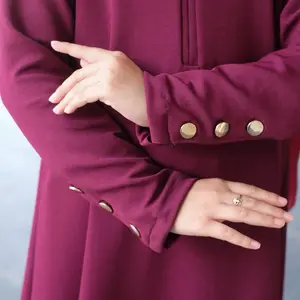 [HEE.DA] ABAYA INARA 3-12 TAHUN KNIT PREMIUM