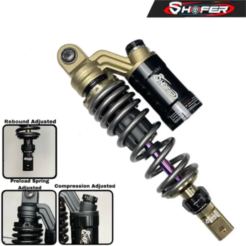 SHOCKBREAKER SHAFER 003 EXTREME TABUNG ATAS KLIK REBOUND / KLIK KOMPRESI AKTIF SHOCK BELAKANG NMAX AEROX PCX LEXY VARIO MIO SCOOPY BEAT FINO XEON 5
