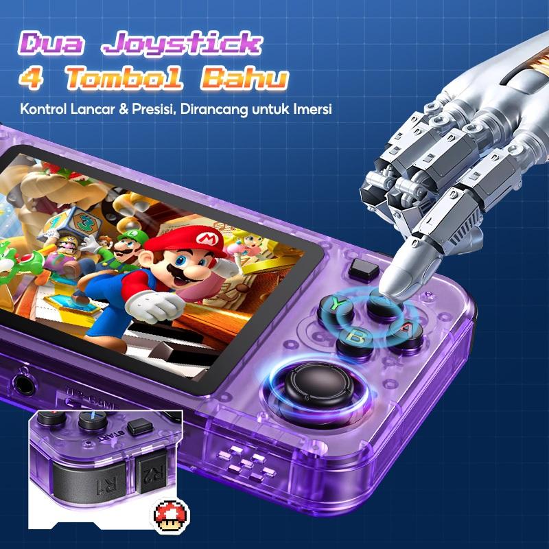 Game Bot Retro Game Console R36H Game Boy 3.5" IPS 128GB 20.000+ Game Hadiah Ulang Tahun Hadiah Natal Hadiah Tahun