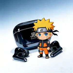 2026 Model Baru Tali Gantungan Hitam EMBEDRONE-PHANTOM X200 Earphone Nirkabel, IPX7 Tahan Air, Bass Kuat, Surround 3D, Peredam Bising Cerdas, Cocok untuk Gaming, Panggilan, Musik, Olahraga, Bluetooth Earphone Nirkabel