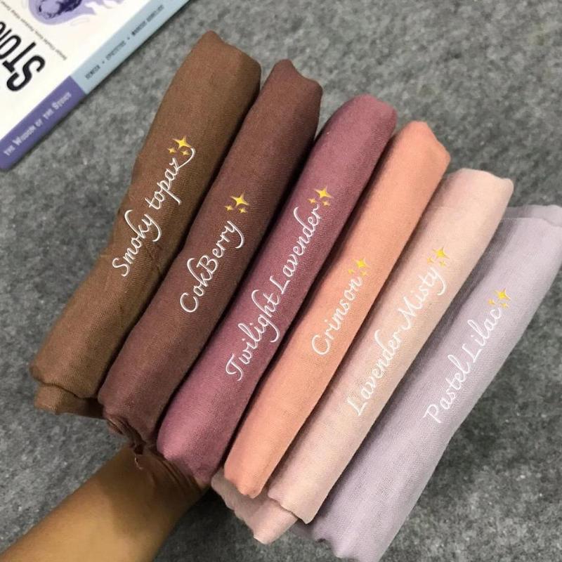 Hijab Segi Empat Paris Jadul ORI VARISHA 2