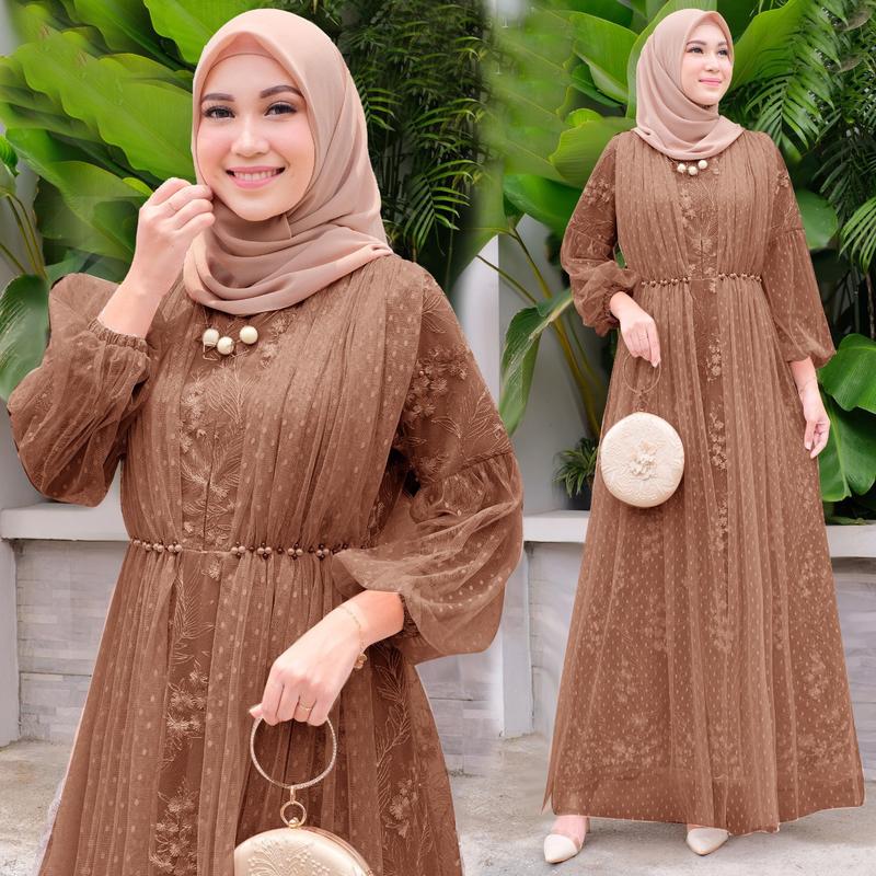 Product Introduction of MAXI JAHWARA (M-XXXL) READY 5 UKURAN GAMIS MUSLIM GAMIS MURAH GAMIS PESTA GAMIS TERLARIS GAMIS KEKINIAN GAMIS COUPLE JAHWARA KID BISA COD Ibu Kombinasi 36