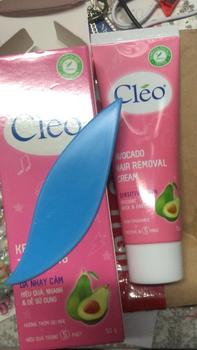 Product Review of Kem Bơ Tẩy Lông Cléo Cho Da Nhạy Cảm Avocado Hair Removal Cream Sensitive Skin 50g from n**e 0