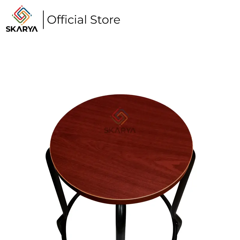 SKARYA - Kursi Bar Kursi Cafe Kursi Barstool Deka (Baru) 3