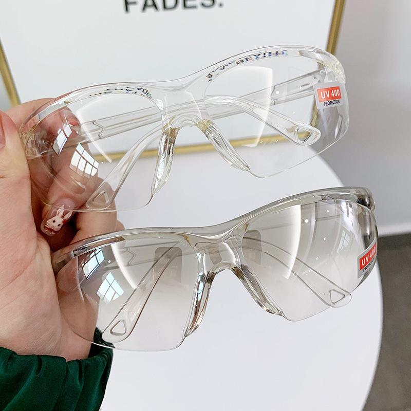 Kính Bảo Hộ Unisex Chống Bụi & Gió, Kính Chống Tia UV, Thiết Kế Vuông Cổ Điển, Kích Thước 69mm x 42mm, Phù Hợp Lái Xe & Hoạt Động Ngoài Trời