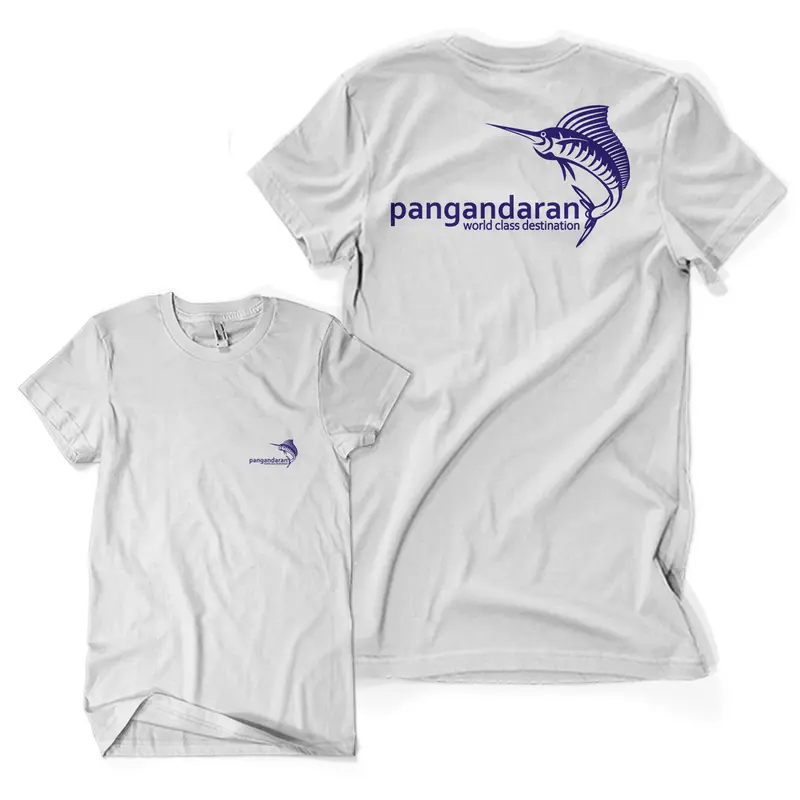Baju Kaos PANGANDARAN WORLD CLASS DESTINANTION - Atasan Katun Combed Pria Wanita Sablon DTF Wisata Liburan Oleh-Oleh Pantai Jawa Barat Indonesia 1