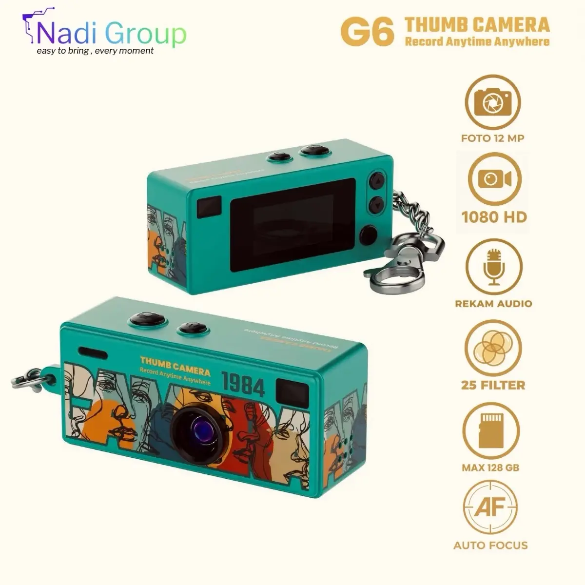 G6 Tosca Thumb Camera