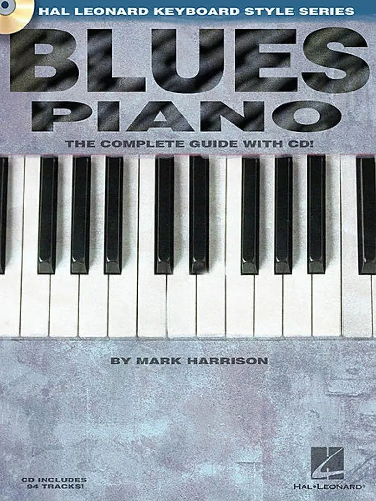 Buku Piano dan CD complete metode Blues by Mark Harrison