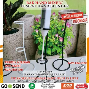 Stand milk frother - Tempat hand mixer - Rak hand blender, MAS BEJO LANCAR JAYA - HASIL INDUSTRI NUSANTARA