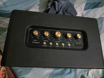 Product Review of Lonzuer CREATION by Easy & Perfect | Bluetooth Speaker Portable With DSP Audio Control | 130 Watt Output Power With Adjustable Treble And Bass | High Fidelity Sound With Bass Reflex | Comes With a 2 Premium Wireless Microphone from R**i 1